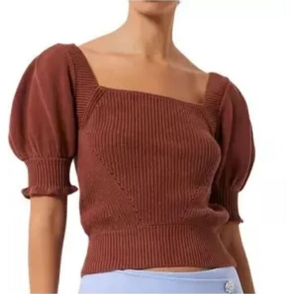 French Connection Caballo Mozart Square Neck Top In Casablanca Size XS - Picture 1 of 10